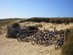 Venez faire du vélo à Saint Jean de Monts, notre camping est situé en bord de mer